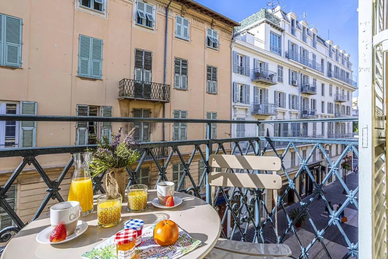 Apartment Paradis - Carre D'Or 1 Room - Balcony Sea View Nice