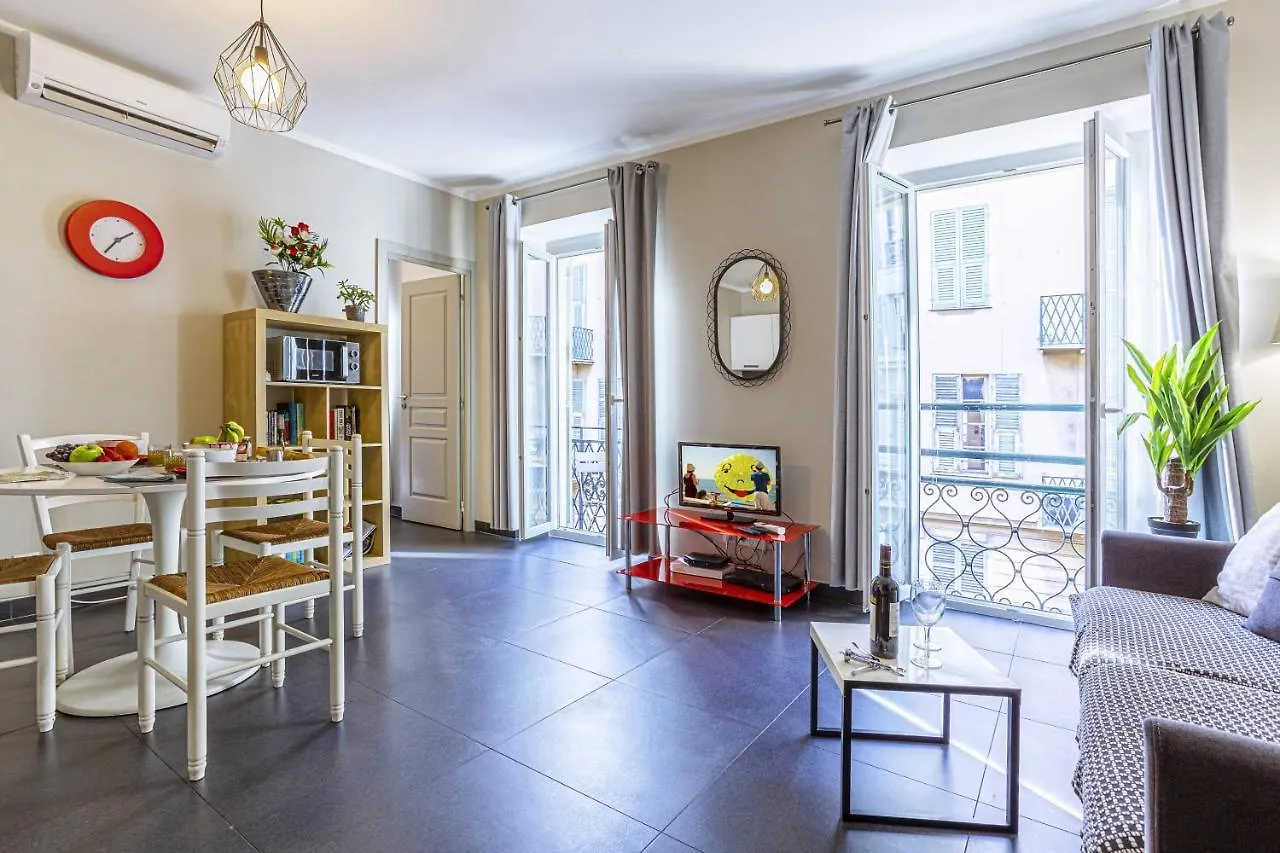 Paradis - Carre D'Or 1 Room - Balcony Sea View Nice 0*,