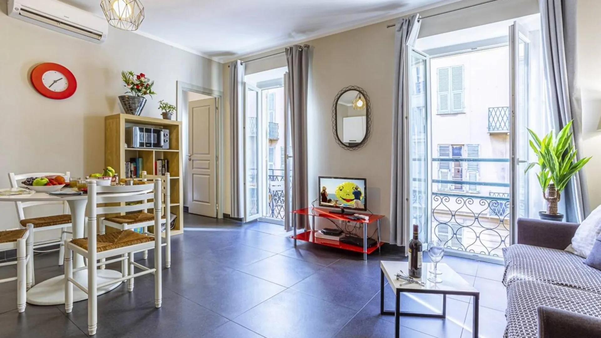 Paradis - Carre D'Or 1 Room - Balcony Sea View Nice